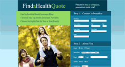 Desktop Screenshot of findahealthquote.com
